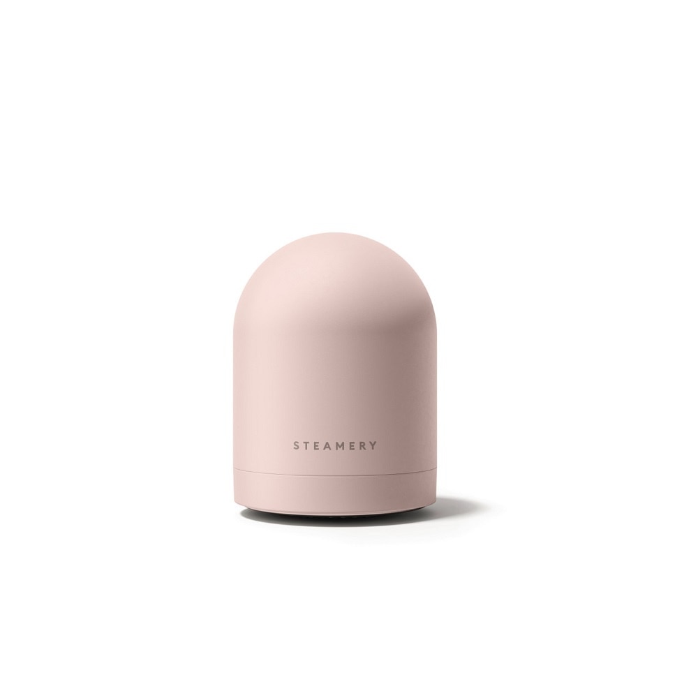 Aparat de curatat scame Steamery Stockholm, Pilo No. 2, portabil, 9000 rotatii/min, 6 lame de ras, curatare eficienta a tuturor tipurilor de tesaturi, utilizare in timpul incarcarii, zona mare de actiune, design minimalist, forma ergonomica, roz pastel