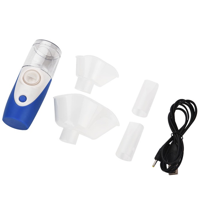 Longziming USB hordozható párásító, multifunkcionális, porlasztásos, könnyű, 10x10x20cm