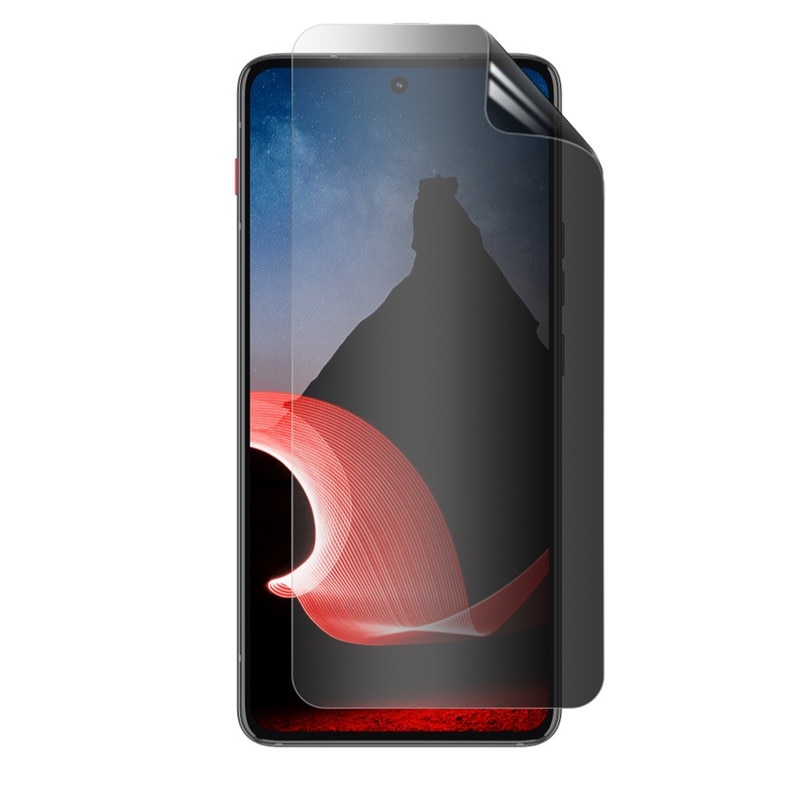 Folie Privacy Silicon Ecran pentru Motorola Moto G54 (China), Silicon Hydrogel, Flexible Hydro-Crystal, Protectie Completa, Full Glue, Instalare usoara, Set complet pentru Instalare