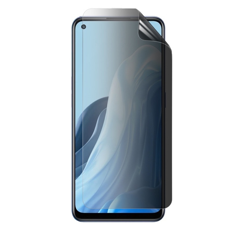 Folie Privacy Silicon Ecran pentru OPPO 7, Silicon Hydrogel, Flexible Hydro-Crystal, Protectie Completa, Full Glue, Instalare usoara, Set complet pentru Instalare