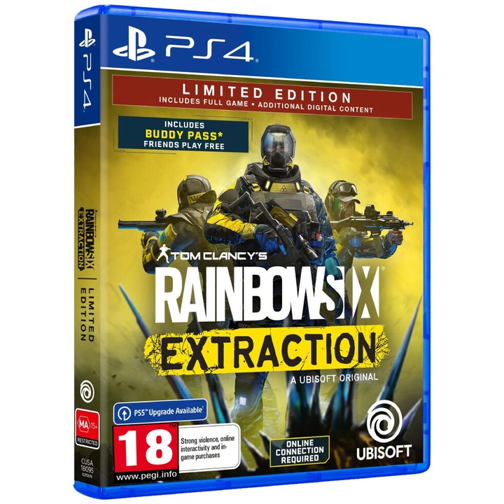 Joc Tom Clancy's Rainbow Six Extraction Limited Edition Pentru PlayStation 4