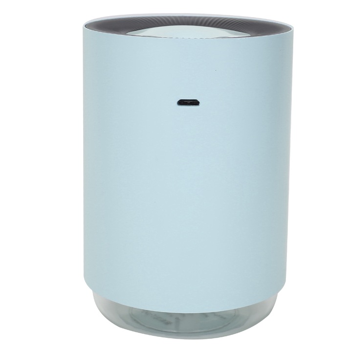 Mini párásító, MJ-1, fehér, tartálykapacitás 255 ml, USB tápegység