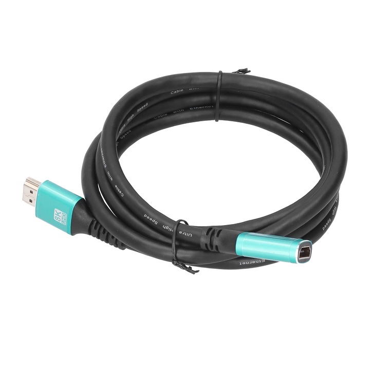 Hosszabbító kábel, Enforose, 1.5m, 60Hz/4K 120Hz