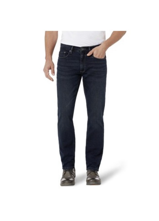 Мъжки дънки Denver, деним, тъмносини, стандартна кройка, еластичен материал, W32-L32 US