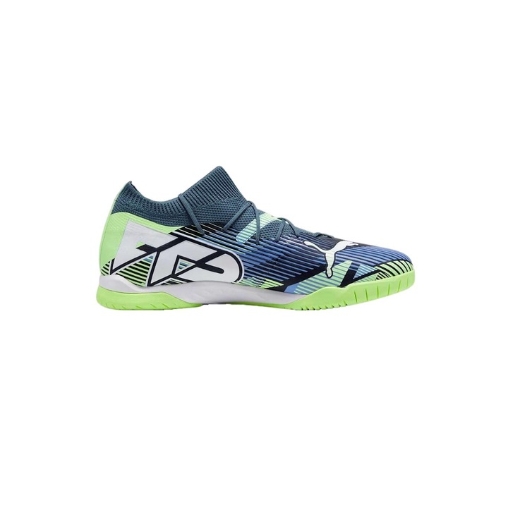 Pantofi sport barbati Furure 7 Match It, Puma, Sintetic, Verde/Bleumarin, 44 EU