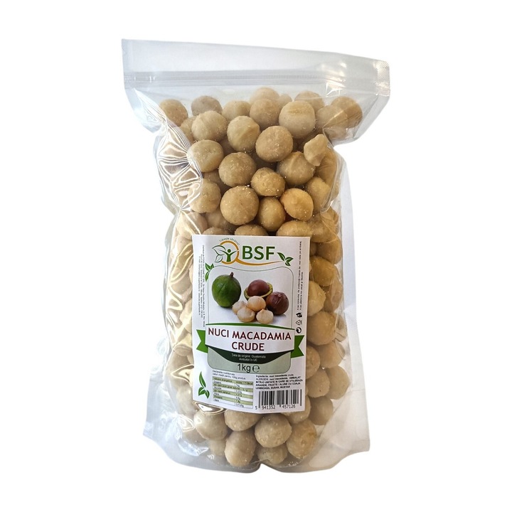 Nuci macadamia crude 1kg