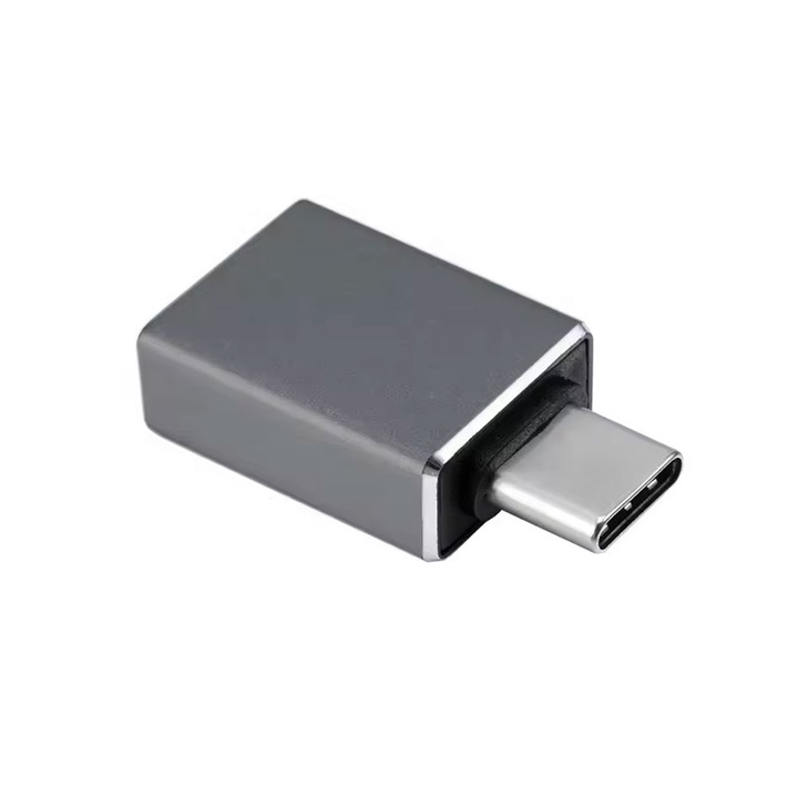 Преходник DeTech, USB (F) – USB C (M) OTG, Различни цветове