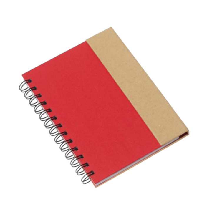 Caiet TOPS Magny, cu indexuri si stilou incluse, rosu