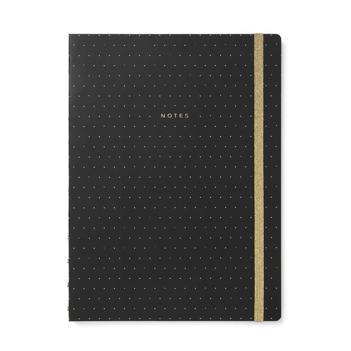 Agenda Filofax Moonlight, A4, negru