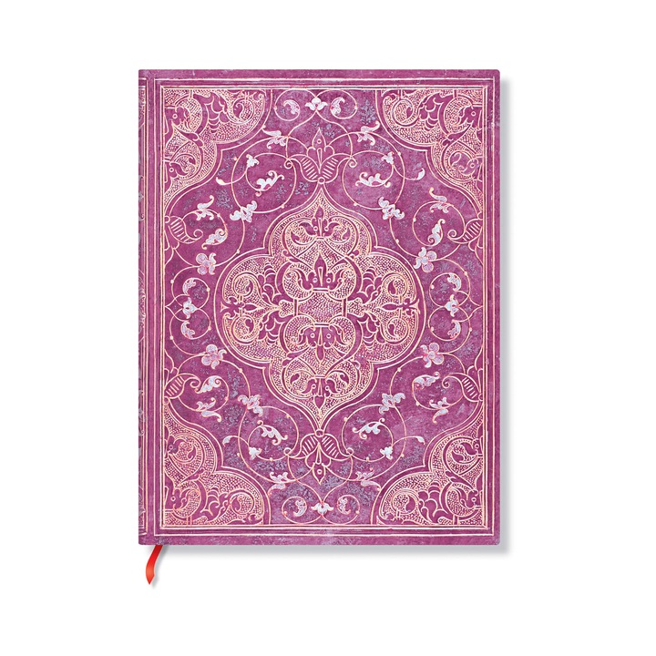 Agenda, Paperblanks, Rose Chronicles, Linii largi, Coperta moale, 88 de coli