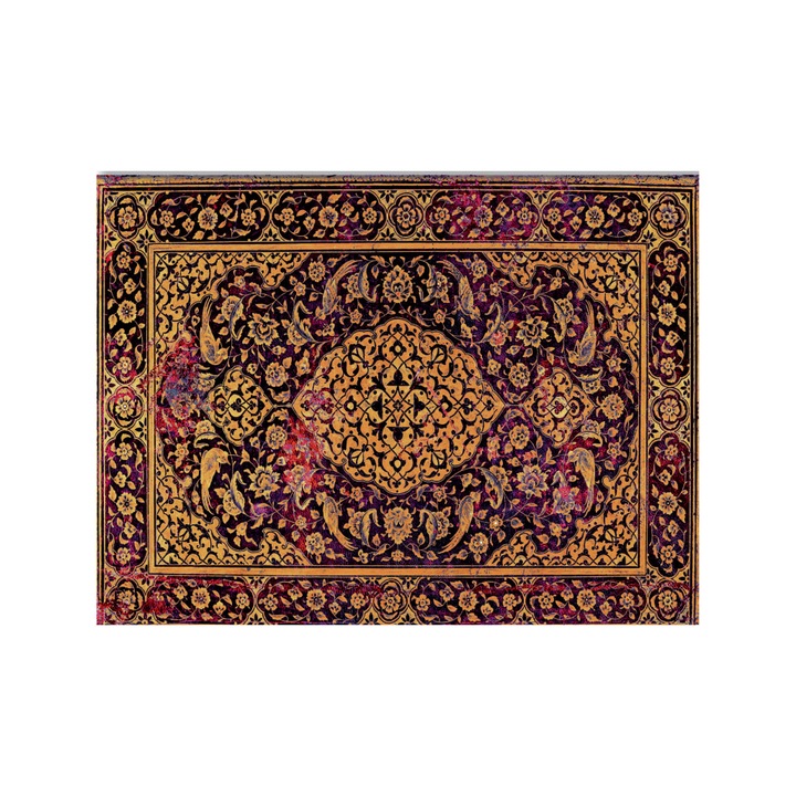 Carte de oaspeti Paperblanks, 144 pagini, 18x25.5cm, Mov/Auriu