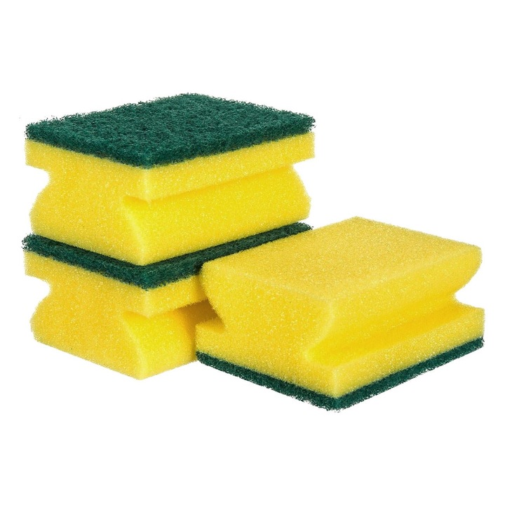 Bureti Bucatarie, Scotch-Brite, Nailsaver, Set 3 Bucati, Verde