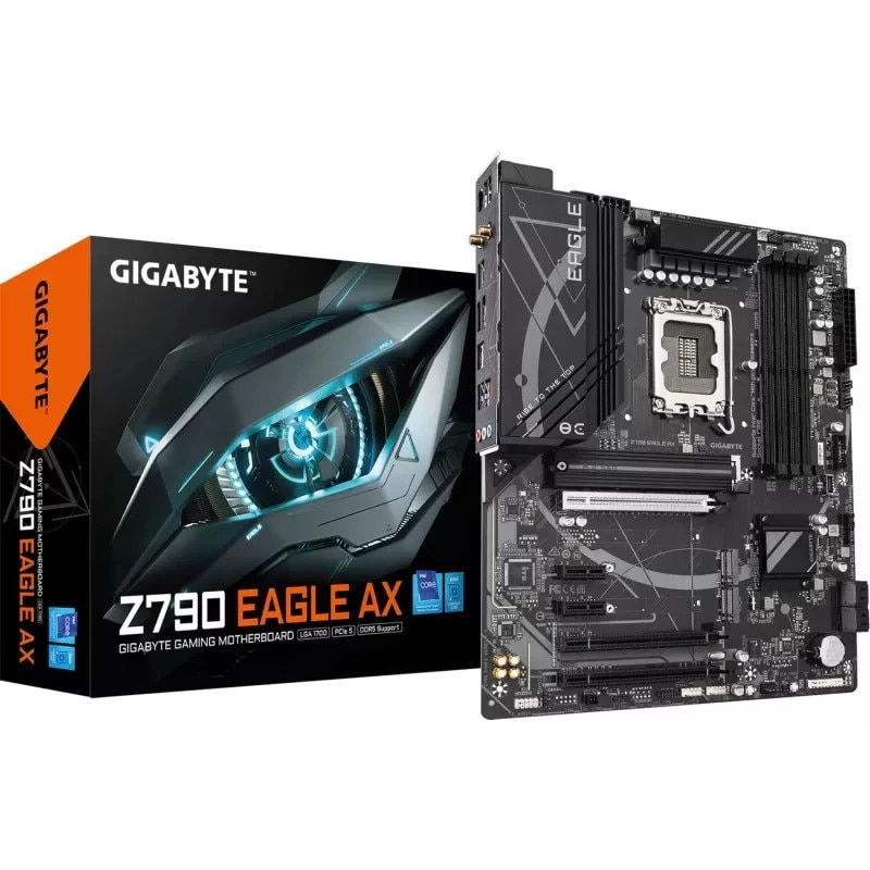 Placa de baza GIGABYTE Z790 AORUS ELITE AX ICE, Socket 1700, DDR5
