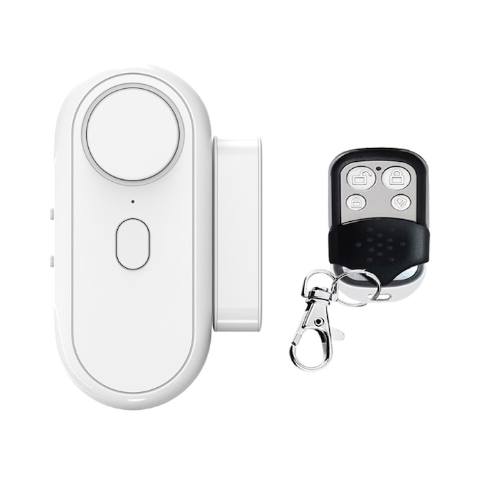 Kit supraveghere Uniview, 2 mini camere de exterior, ColorHunter, 5MP 2K+, Lumina Alba 20m, Vedere color pe timp de noapte, DVR 4 canale, Accesorii montaj, Vizualizare de pe telefon