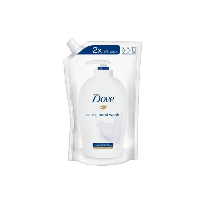 Течен сапун, Резерва, 500 мл, оригинален, Dove, 3 бр