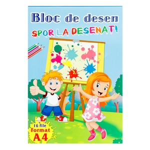 Acuarele, pensule si blocuri de desen