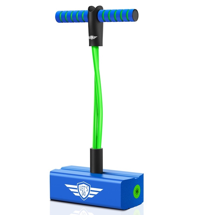 Bat de sarit din spuma, ATOPDREAM, sunet amuzant, albastru/verde