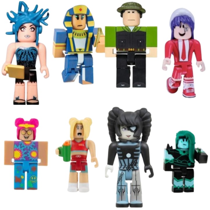 Комплект от 8 фигурки Roblox, Tnagora®, 6 см