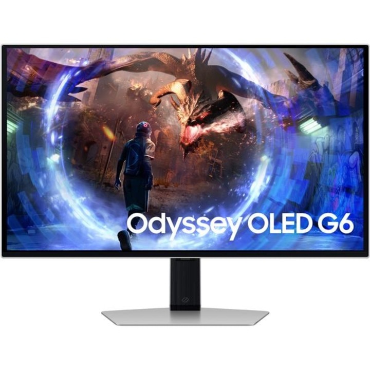 OLED Gaming monitor SAMSUNG Odyssey G6 LS27DG602SU, 27", QHD, 360 Hz, AMD FreeSync Premium Pro, HDR10+, fekete, G osztály