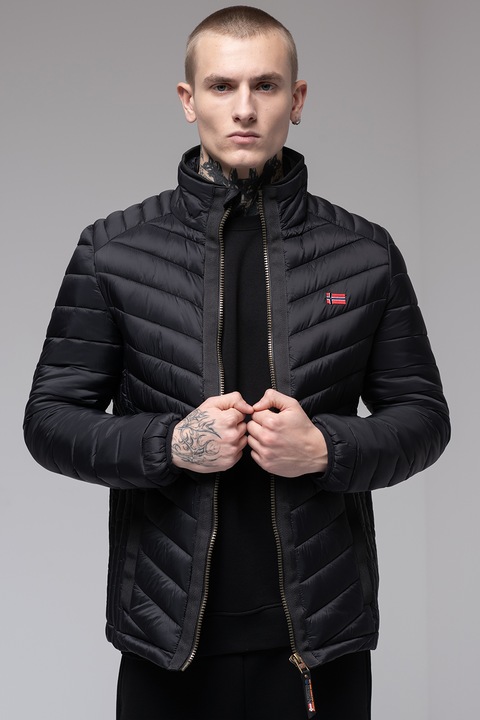 Geographical Norway, Стандартно яке с цип, Черен