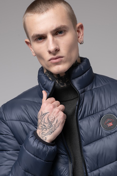 Geographical Norway, Зимно яке Bartine с олекотена вата, Тъмносин, S