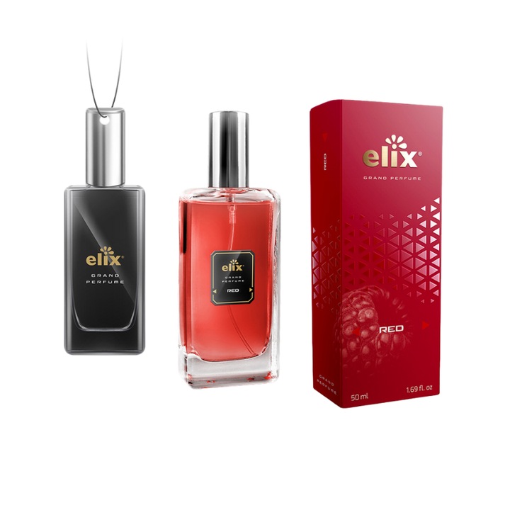 Parfum spray + carton masina Red, Grand Perfume, 50 ml