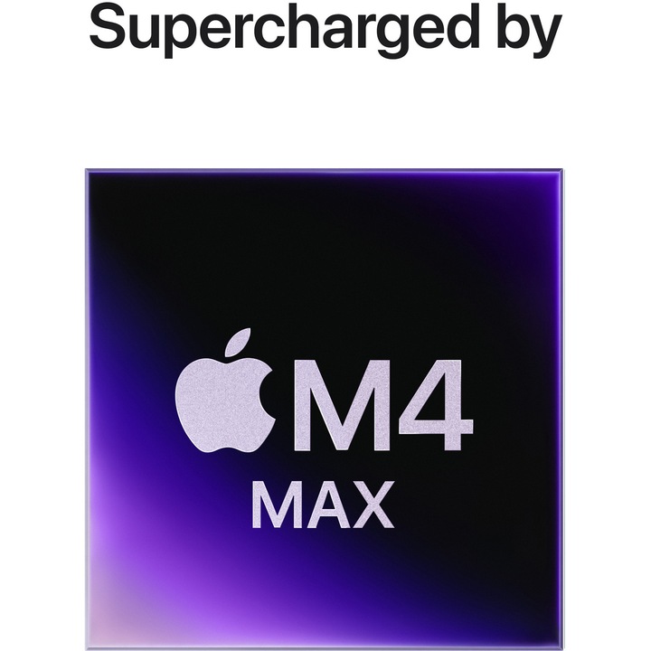 Лаптоп Apple MacBook Pro 14", Apple M4 Max, 14 CPU ядра и 32 GPU ядра, 36GB RAM, 1TB SSD, Space Black, Manual RO