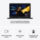 Лаптоп Apple MacBook Pro 14", Apple M4 Max, 14 CPU ядра и 32 GPU ядра, 36GB RAM, 1TB SSD, Space Black, Manual RO