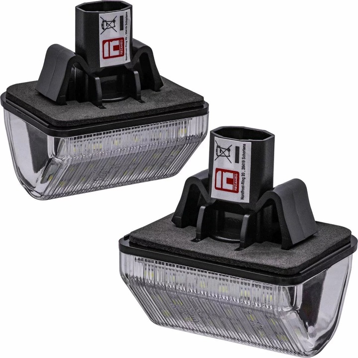 Комплект от 2 LED лампи за номера за Mazda 6, CX5, CX7