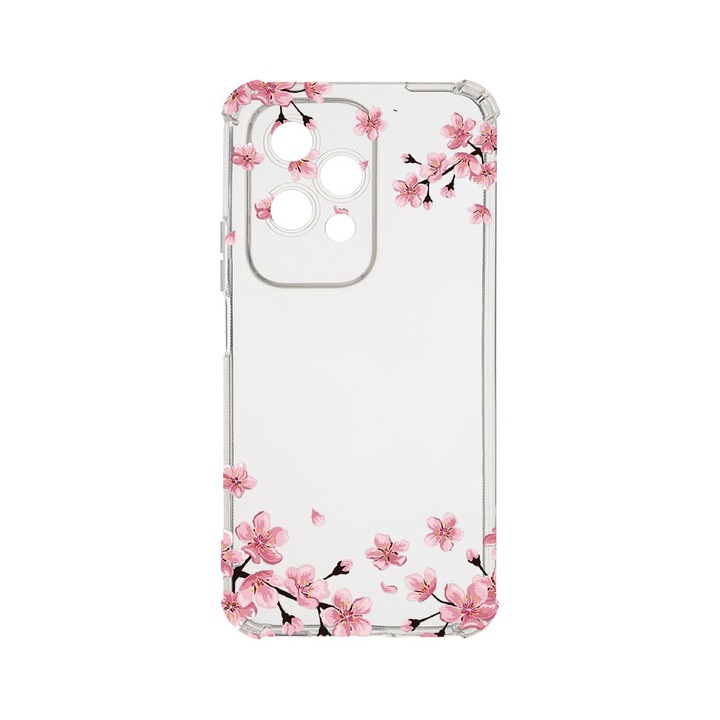 Husa pentru Honor 200 Lite 5G, BestCase® Anti Shock 1.5MM, Pastel colors - flowers, Air Cushion Technology, Protectie camera, ecran si colturi, AS 694