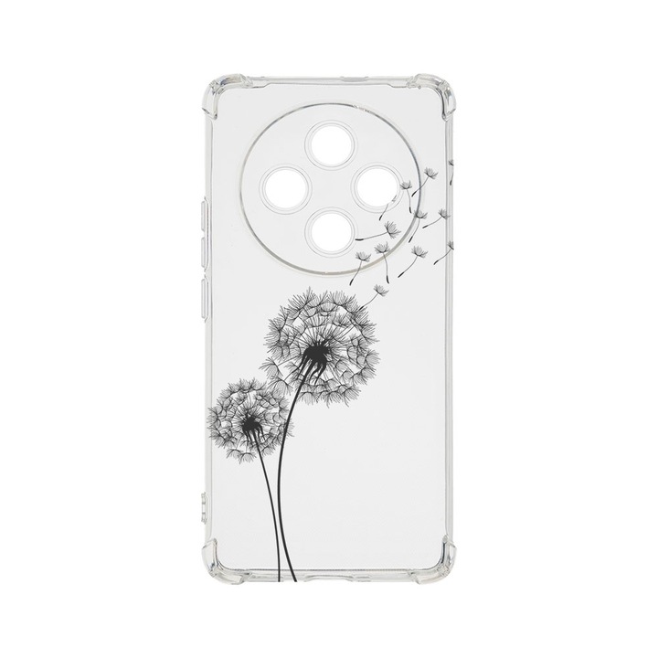 Husa pentru OPPO Reno12 F 5G / Reno12 FS 5G, BestCase® Anti Shock 1.5MM, Dandelion, Air Cushion Technology, Protectie camera, ecran si colturi, AS 22