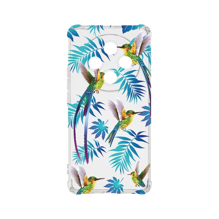 BestCase Anti Shock 1.5MM telefontok, kompatibilis modell Xiaomi Redmi 14C, Wild Tropical, Air Cushion Technology, AS 186