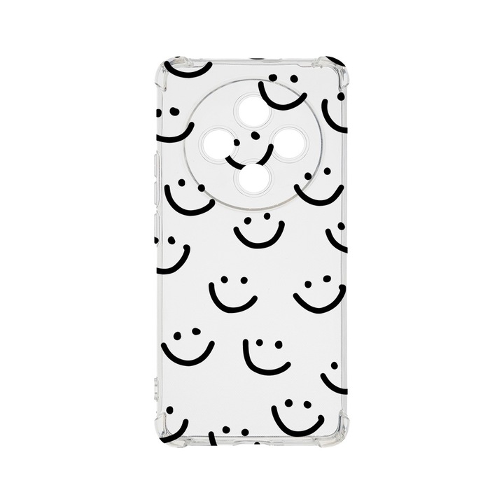 BestCase Anti Shock 1.5MM telefontok, kompatibilis modell Xiaomi Redmi 14C, Smiley, Air Cushion Technology, AS 1056