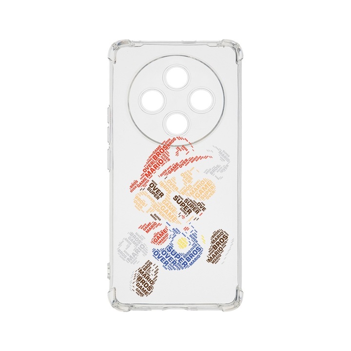 Husa pentru OPPO Reno12 F 5G / Reno12 FS 5G, BestCase® Anti Shock 1.5MM, Calligraphy Super Maria, Air Cushion Technology, Protectie camera, ecran si colturi, AS 1537