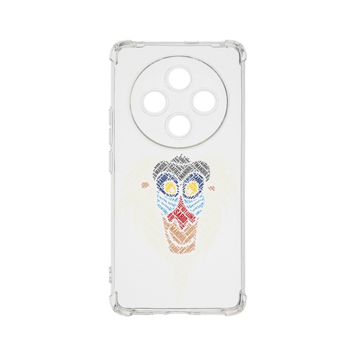 BestCase Anti Shock 1.5MM telefontok, kompatibilis modell Xiaomi Redmi 14C, Calligraphy Rafiki, Air Cushion Technology, AS 1542