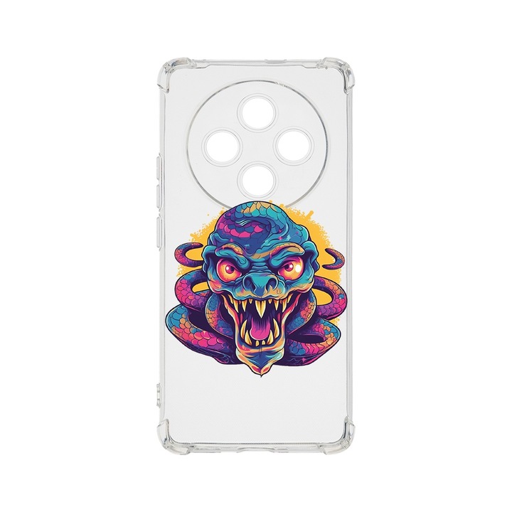 BestCase Anti Shock 1.5MM telefontok, kompatibilis modell Xiaomi Redmi 14C, Dream Colors - Dragon, Air Cushion Technology, AS 1583