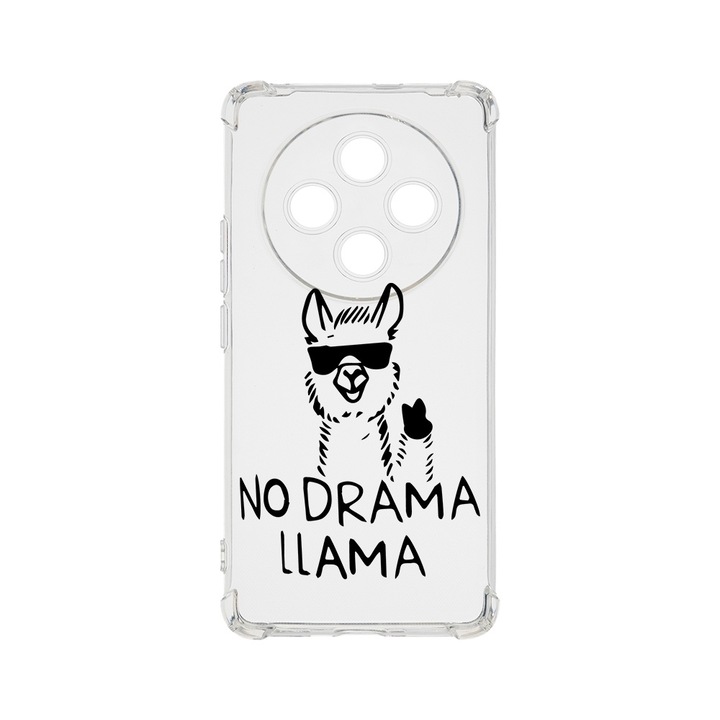 BestCase Anti Shock 1.5MM telefontok, kompatibilis modell Xiaomi Redmi 14C, No Drama LLama, Air Cushion Technology, AS 1627