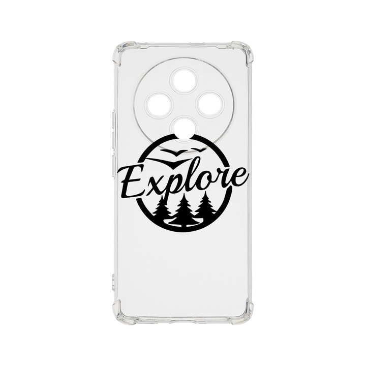 Силиконов калъф BestCase за OPPO Reno12 F 5G / Reno12 FS 5G, Lets get Explore, Air-Cushion Technology, 1.5MM Anti Shock, AS 1651