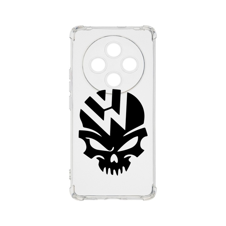 BestCase Anti Shock 1.5MM telefontok, kompatibilis modell Xiaomi Redmi 14C, VW Skull, Air Cushion Technology, AS 1663