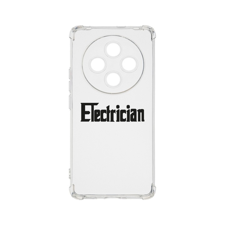 Husa pentru OPPO Reno12 F 5G / Reno12 FS 5G, BestCase® Anti Shock 1.5MM, Electrician - GodFather Style, Air Cushion Technology, Protectie camera, ecran si colturi, AS 1699