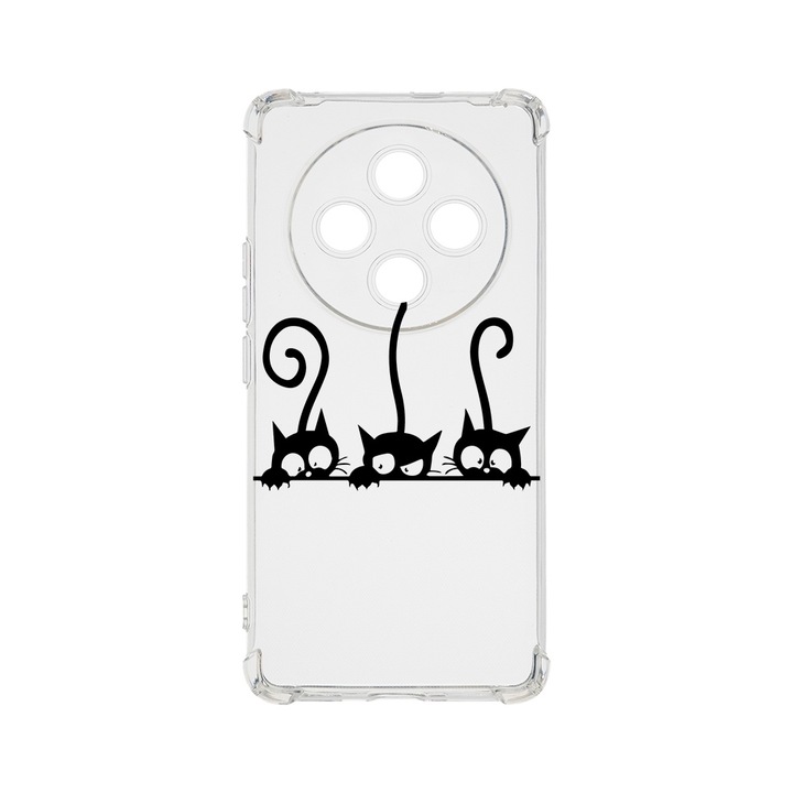 BestCase Anti Shock 1.5MM telefontok, kompatibilis modell Xiaomi Redmi 14C, Cats, Air Cushion Technology, AS 1667