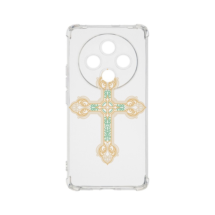 BestCase Anti Shock 1.5MM telefontok, kompatibilis modell Xiaomi Redmi 14C, Cross, Air Cushion Technology, AS 1790