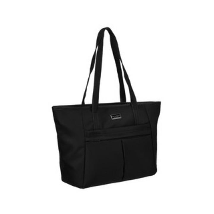 Geanta shopper A4, Peterson, nailon, 43x25x14cm, 6 buzunare