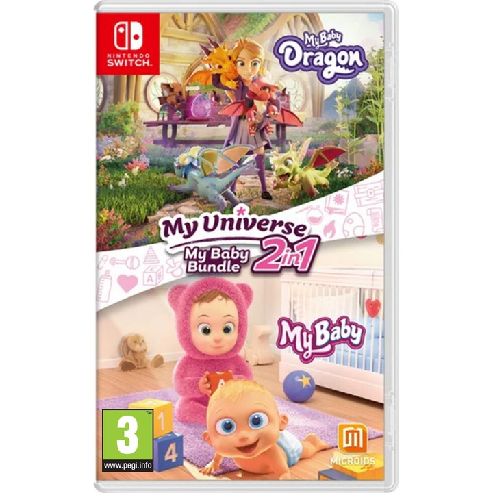 Joc My Universe 2 In 1 My Baby Bundle Pentru Nintendo Switch