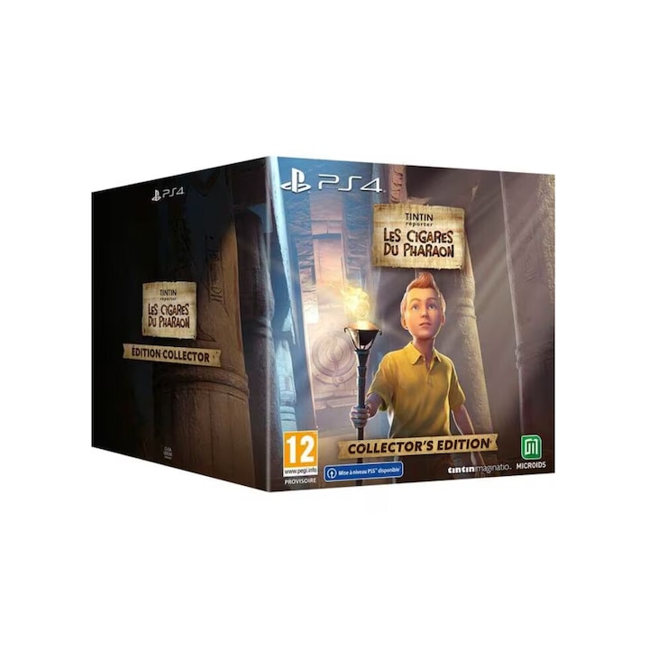Игра PENDULO STUDIOS Tintin Reporter Cigars Of The Pharaoh Collector's издание, за PlayStation 4