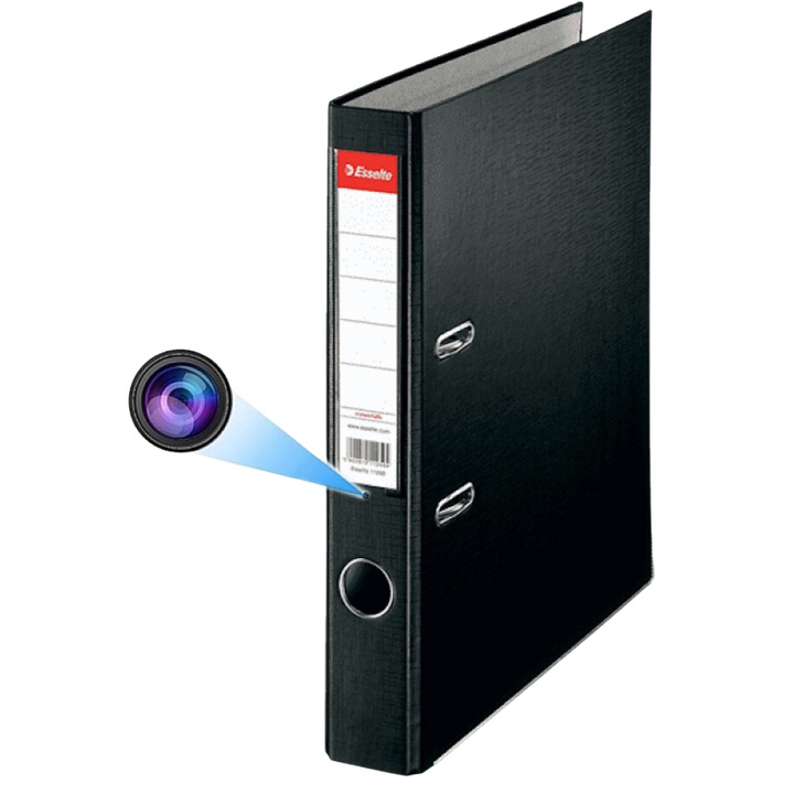 Camera de supraveghere interior, Folder Box, FHD, Negru, 33x6x24 cm