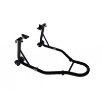 Stander moto, suport roata spate motocicleta tip L cu fixare pe bascula
