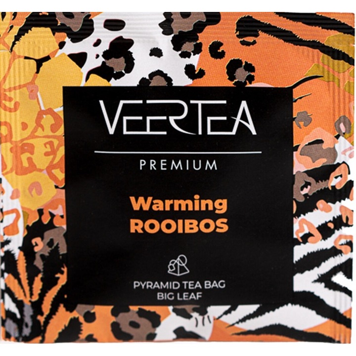 Ceai Rooibos, VEERTEA PREMIUM, 40 pachete Pyramid, 120 g