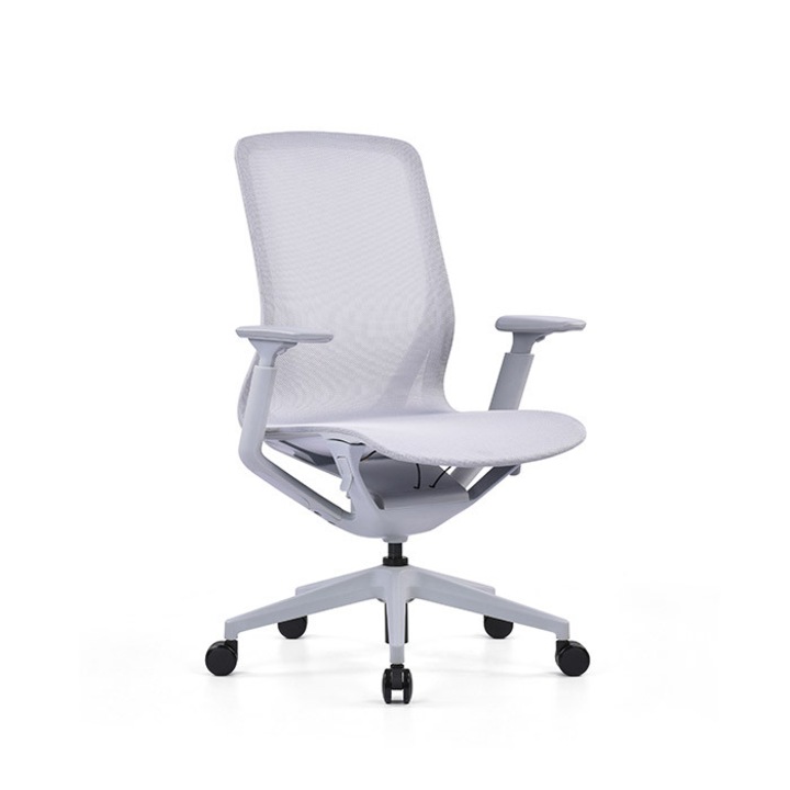 Офис стол Enzo - Светло сив