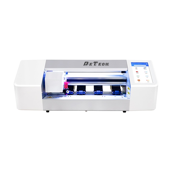 Плотер за защитни фолиа DeTech FP-01, До 16 инча, Сензорен екран, Wi-Fi, Bluetooth, 580x200x170mm